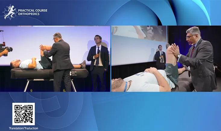 Live Clinics - Young adult hip pain: systematic examination and management paradigms by Vikas Khanduja